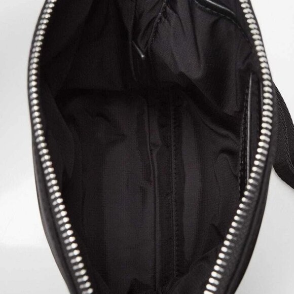 Burberry Black Nylon Logo Print Small Shoulder Bag - Picture 7 of 9